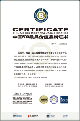 我市两品牌荣登2021年“中国500最具价值品牌”榜单，节能环保技术开发成亮点